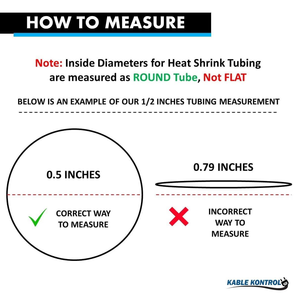 Kable Kontrol Heat Shrink Tubing - 1-1/4” Inch - 10' Ft Long, Purple Polyolefin - 2:1 Industrial Shrink Tube & Cable Sleeve for Electrical Wire Insulation - Rated for 600 V - Image 2