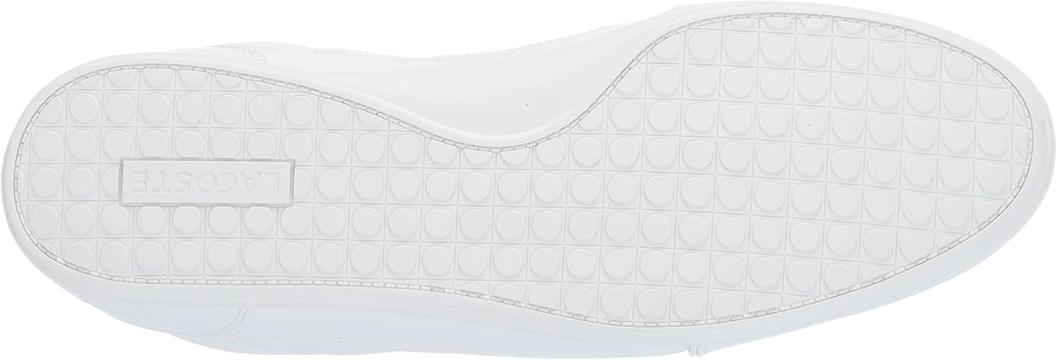 Lacoste Mens Evara Sneaker 13 White/Green