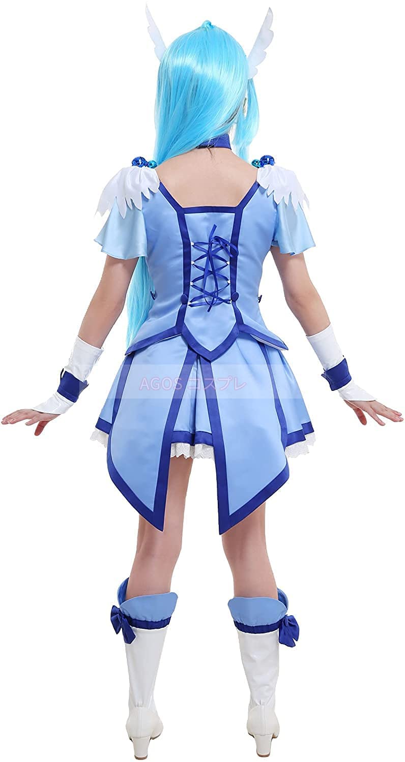 Amazon.co.jp: Lexx_cosウィッグ、靴 付きスマイルプリキュア! 青木 