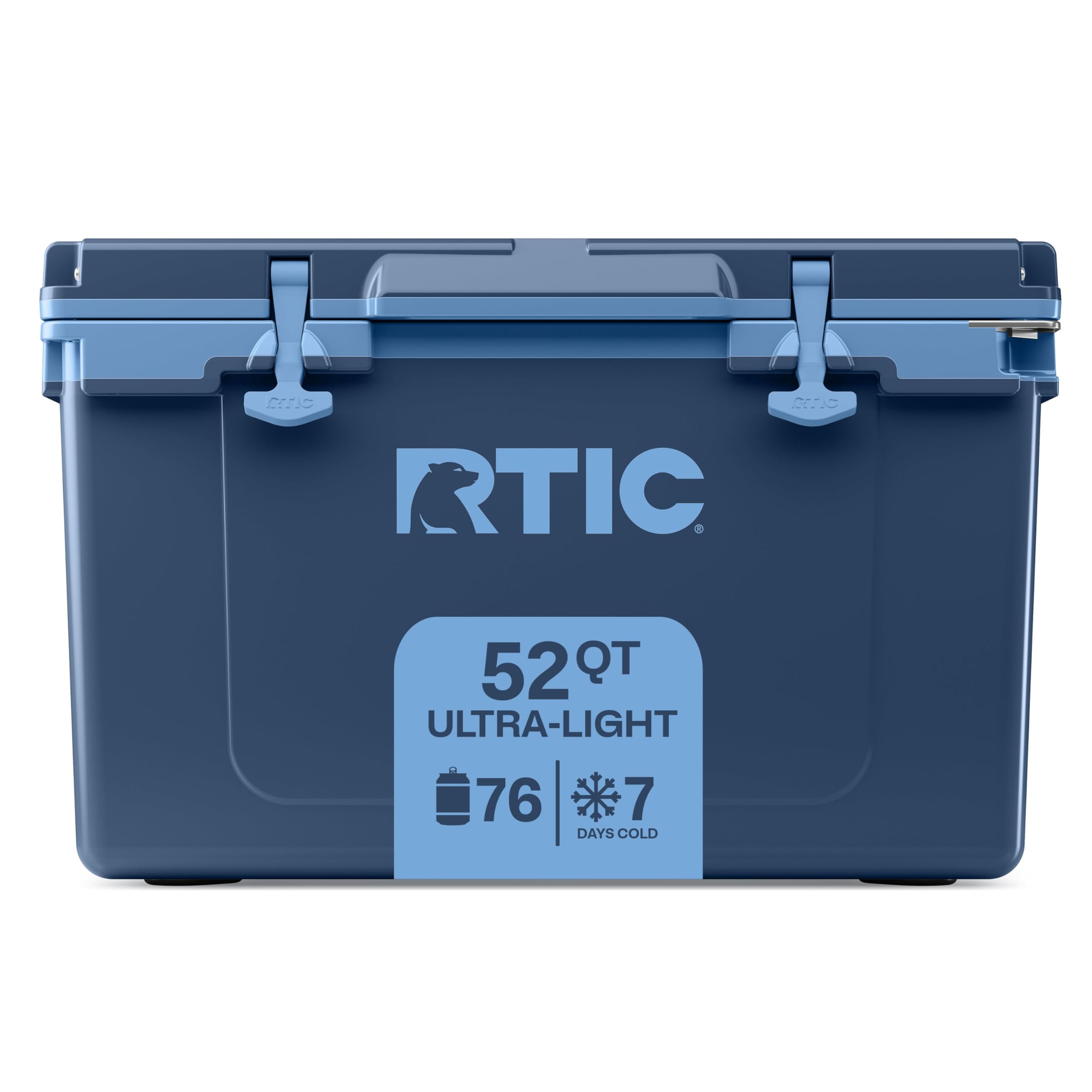 RTIC Ultra-Light 52 Quart Hard Cooler Insulated Portable Ice Chest Box for Beach, Drink, Beverage, Camping, Picnic, Fishing, Boat, Barbecue, 30%