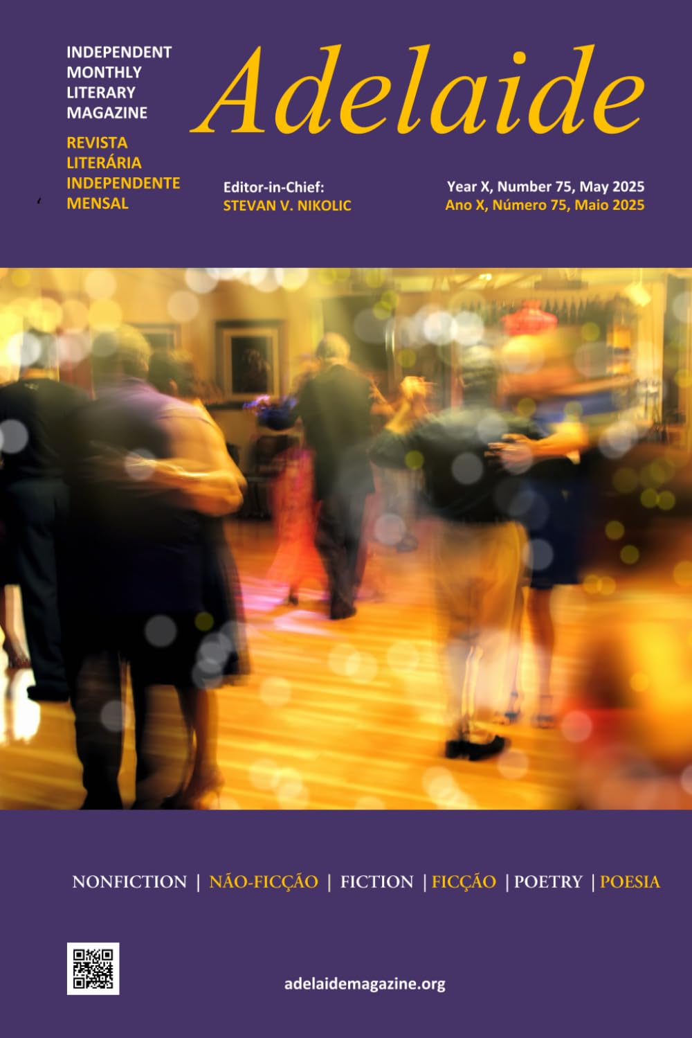 Adelaide: Independent Literary Magazine No.75, May 2025