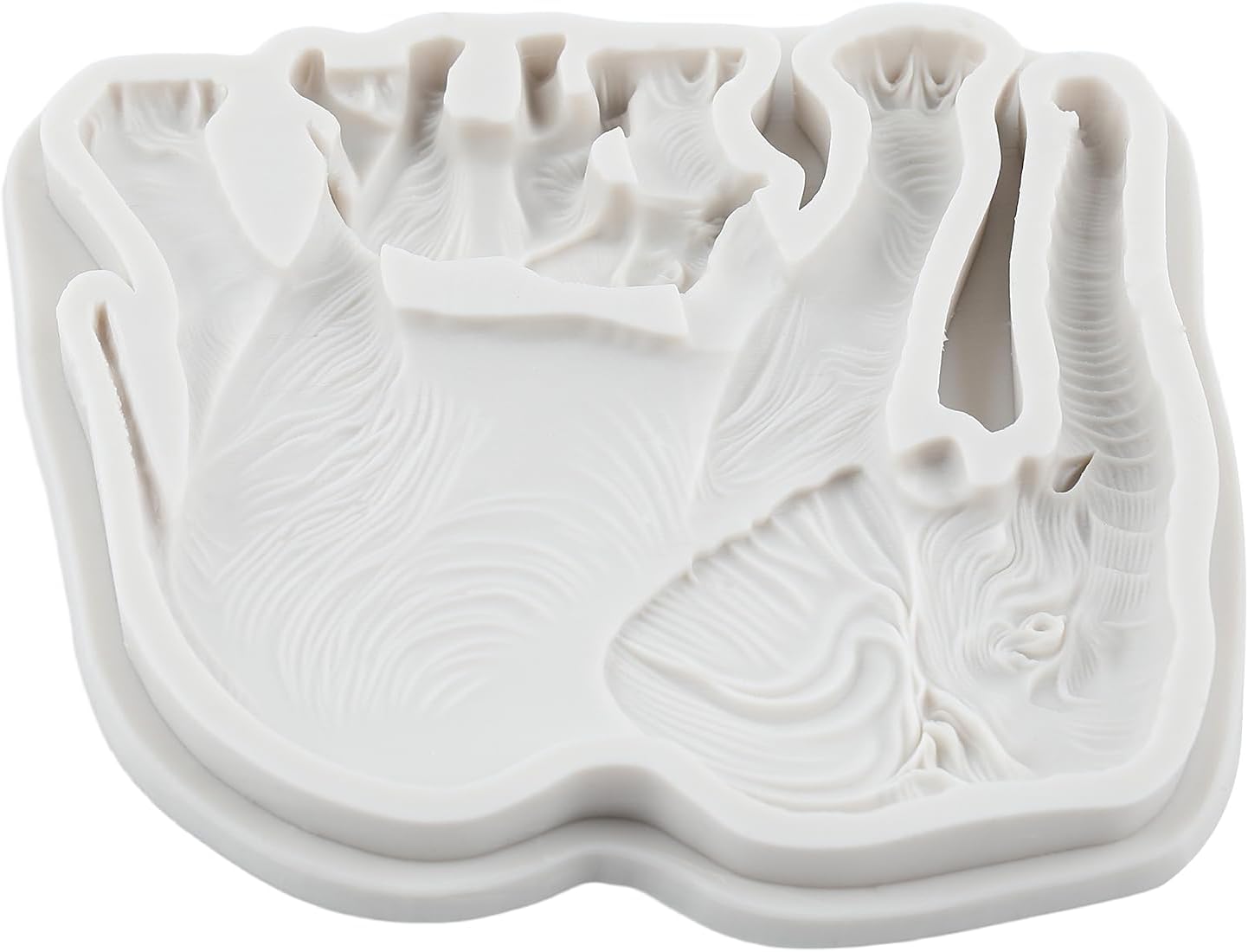 Elephant Polymer Clay Molds Elephant Mother and Baby Silicone Mold