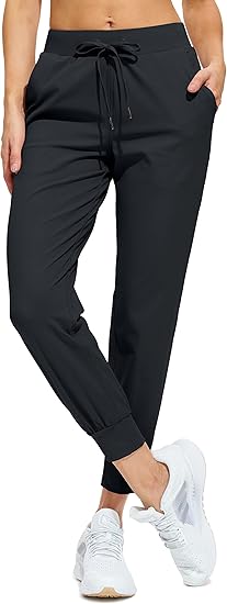 Libin Women's Joggers Pants Athletic Running Petite/Regular/Tall Sweatpants with Pockets Tapered Casual Workout Pants