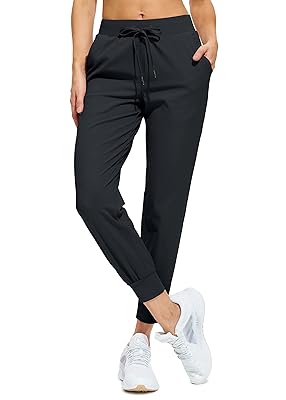 Libin Women's Joggers Pants Athletic Running Petite/Regular/Tall Sweatpants with Pockets Tapered Casual Workout Pants