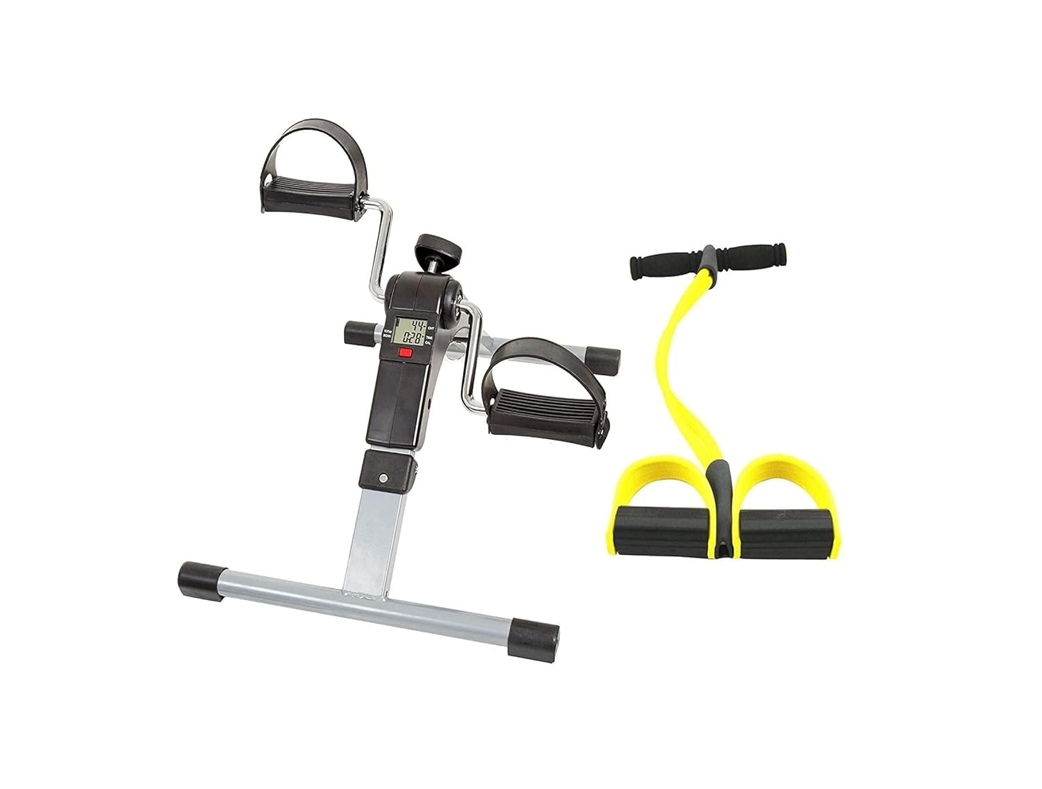 Vastarpara Mini Pedal Exercise Cycle/Bike with Digital Meter and Pull