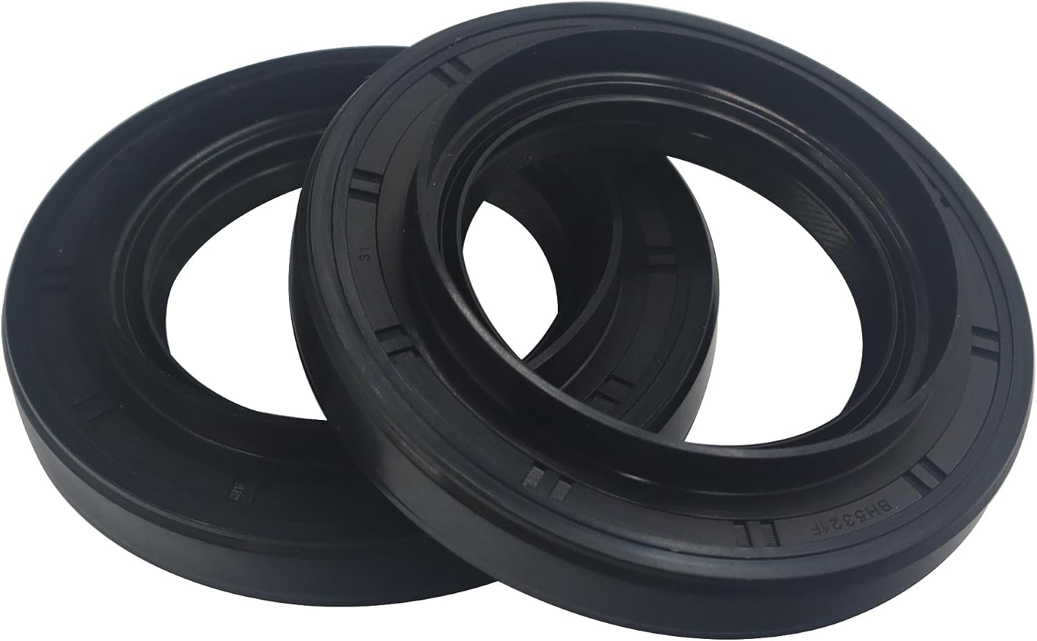 MOMYCAT 90311-47027 Front Drive Axle Oil Seal - Passenger Side CV Axle Shaft Seal Compatible with Toyota 4Runner Tundra Tacoma Sequoia Lexus GX460 LX570 - Replace 90311-T0015 (2PCS)