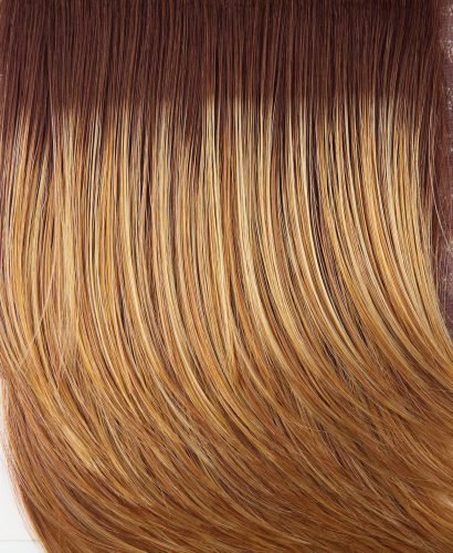 Voltage Avg Cap Wig Color SS29/20 SHADED STRAWBERRY BLONDE - Raquel Welch Wigs Short Textured Layers Wispy Bangs Synthetic Women's Memory Capless Flared Neckline