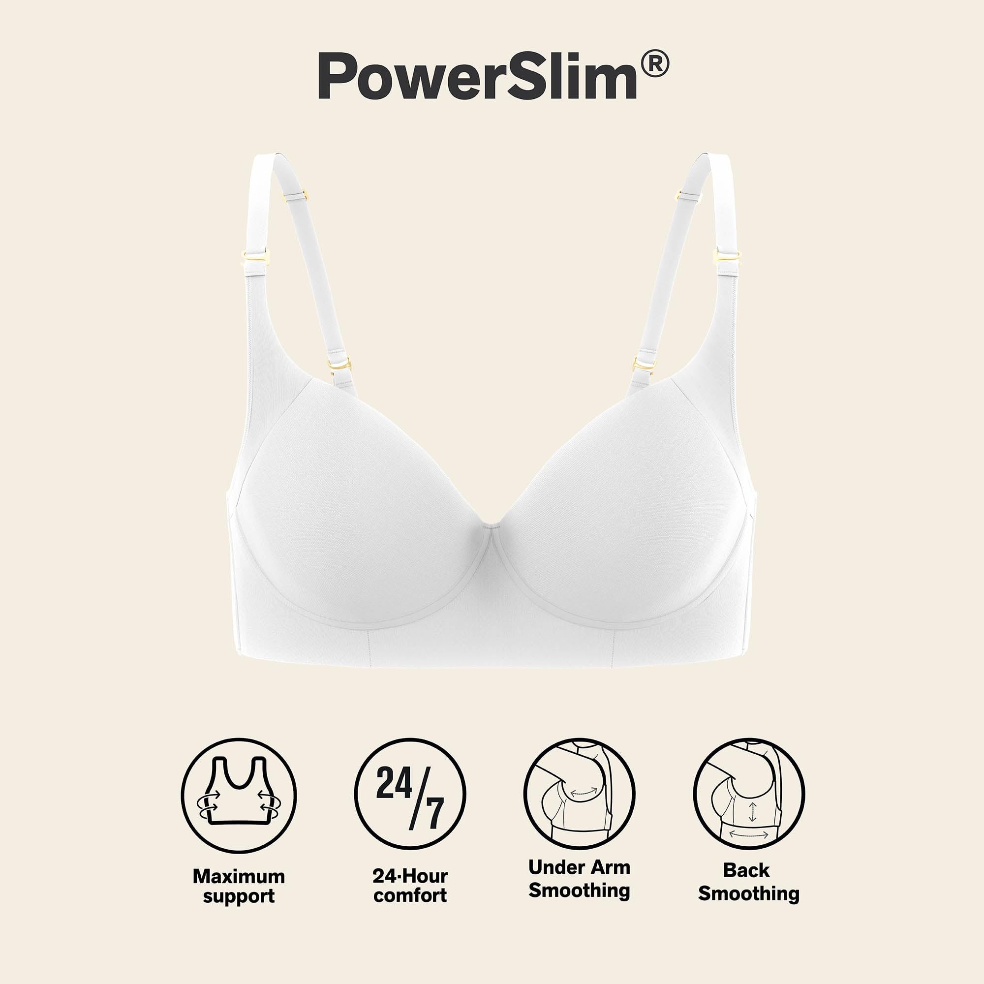 Leonisa Soutien-Gorge à Push-up Doux avec aisselles et Dos très couvrants