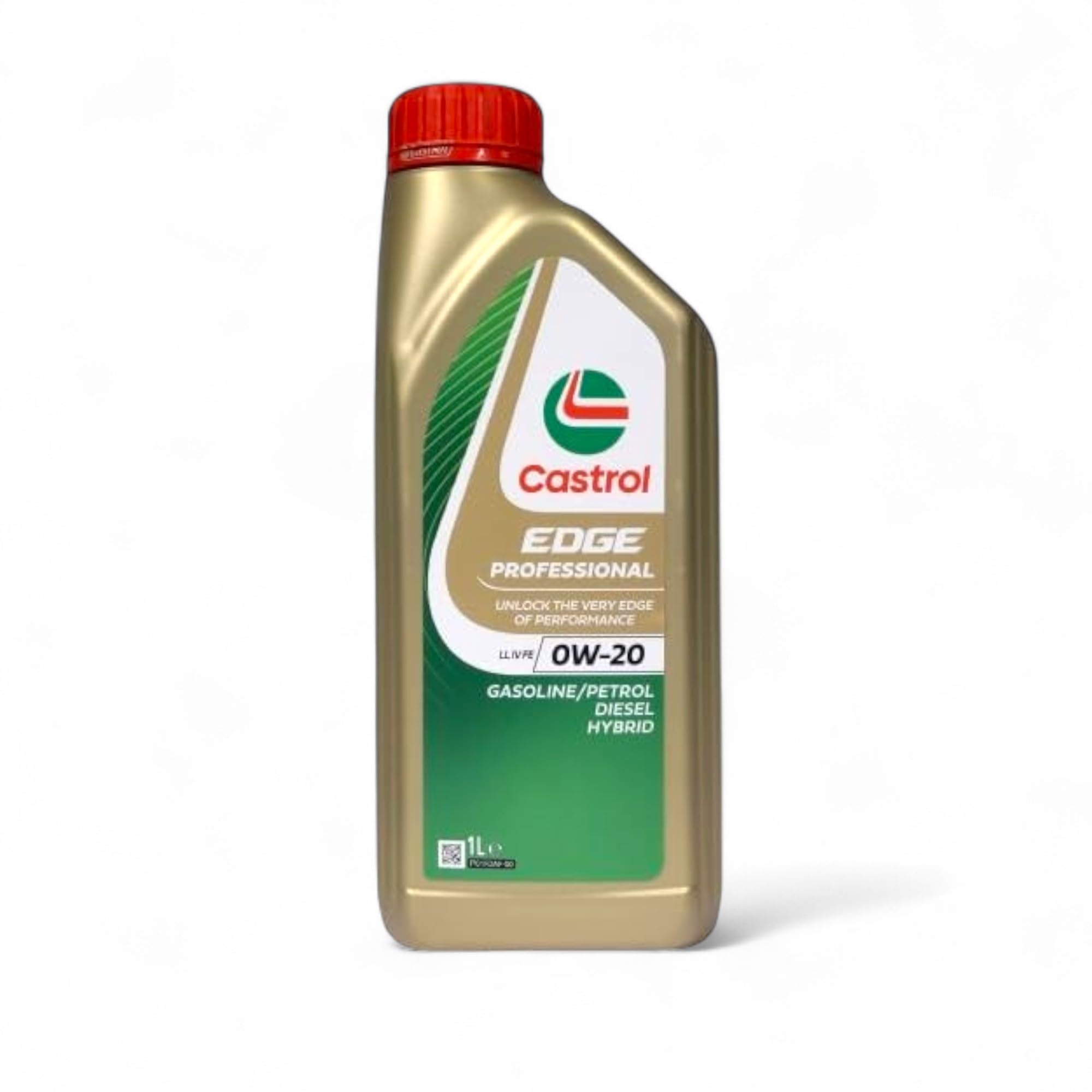 LUBRIALPHA - Kit Olio Motore Castrol Edge Professional LL IV FE 0W-20 | Tecnologia Fluid TITANIUM | Emissioni CO2 Zero | Compatibile VW 508 00/509 00 | Portachiavi Personalizzato, 1 L