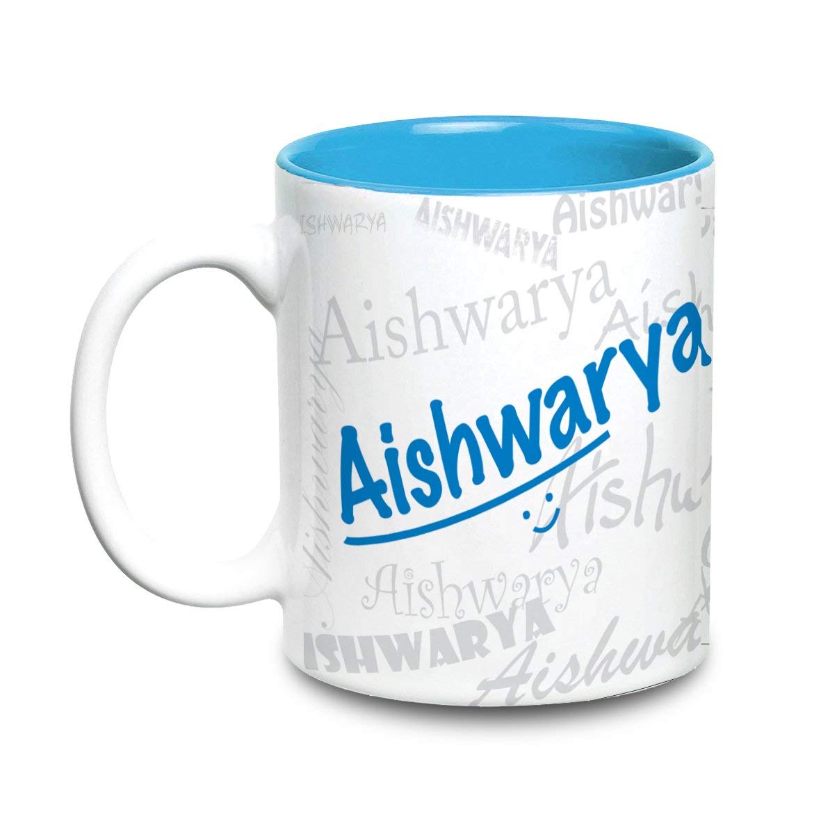 Hot MuggsHot Muggs Me Graffiti Mug - Aishwarya Personalised Name Ceramic, 315ml, 1 Unit