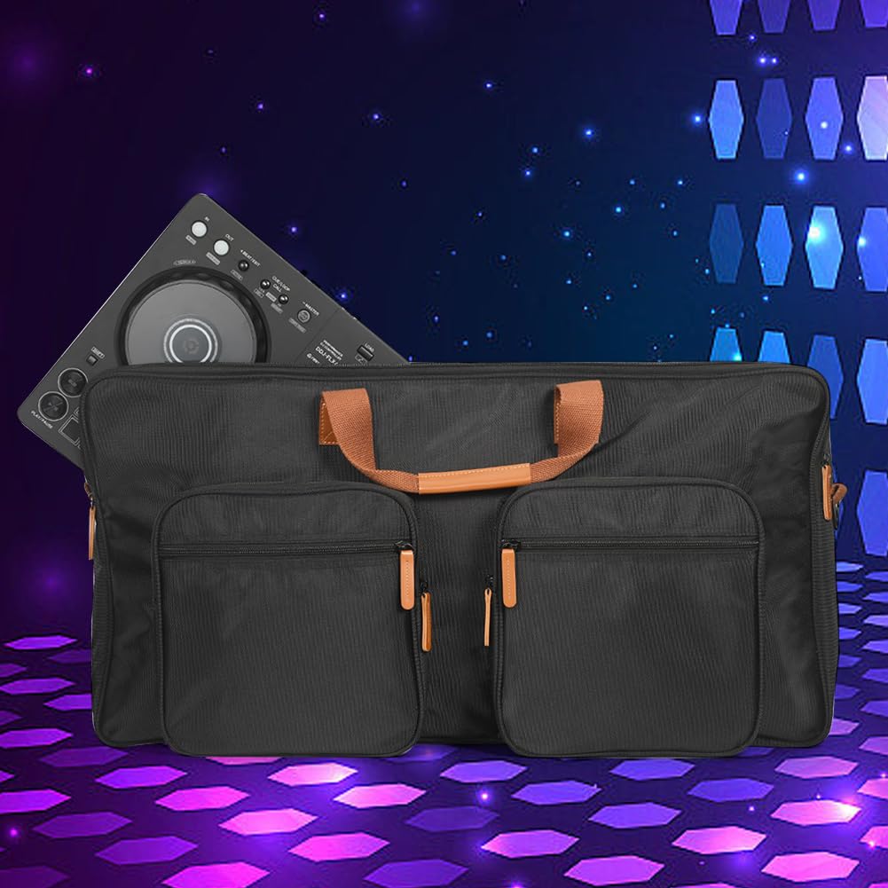Housse de protection pour contrôleur DJ Pioneer DDJ-800 DDJ-FLX104 FLX6, étui de protection pour contrôleur DJ avec bandoulière, sac de voyage portable pour équipement DJ, noir, Dongsen, Noir