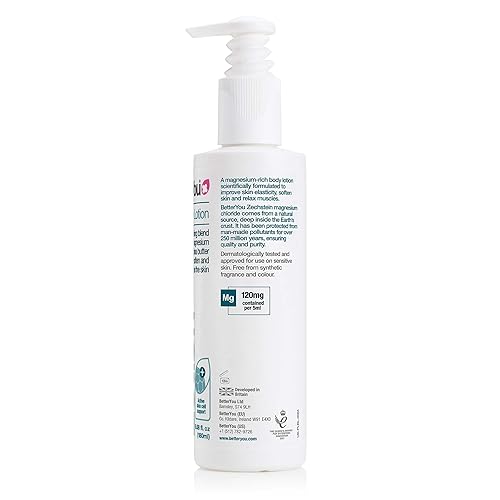 Miniatura 7 de BetterYou Loción corporal de magnesio - Crema corporal con magnesio y manteca de karité - Suaviza la piel, relaja los músculos - Nutritiva y ligera