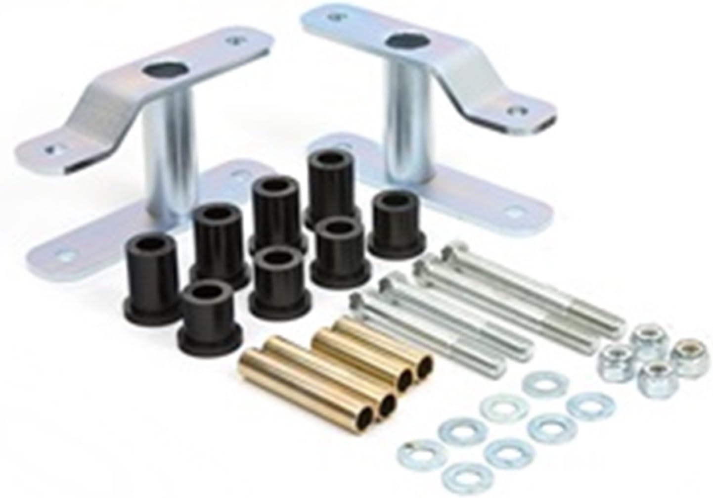 Daystar KN09107BK 1.5" Rear Block Greasable Shackle Kit - Pair