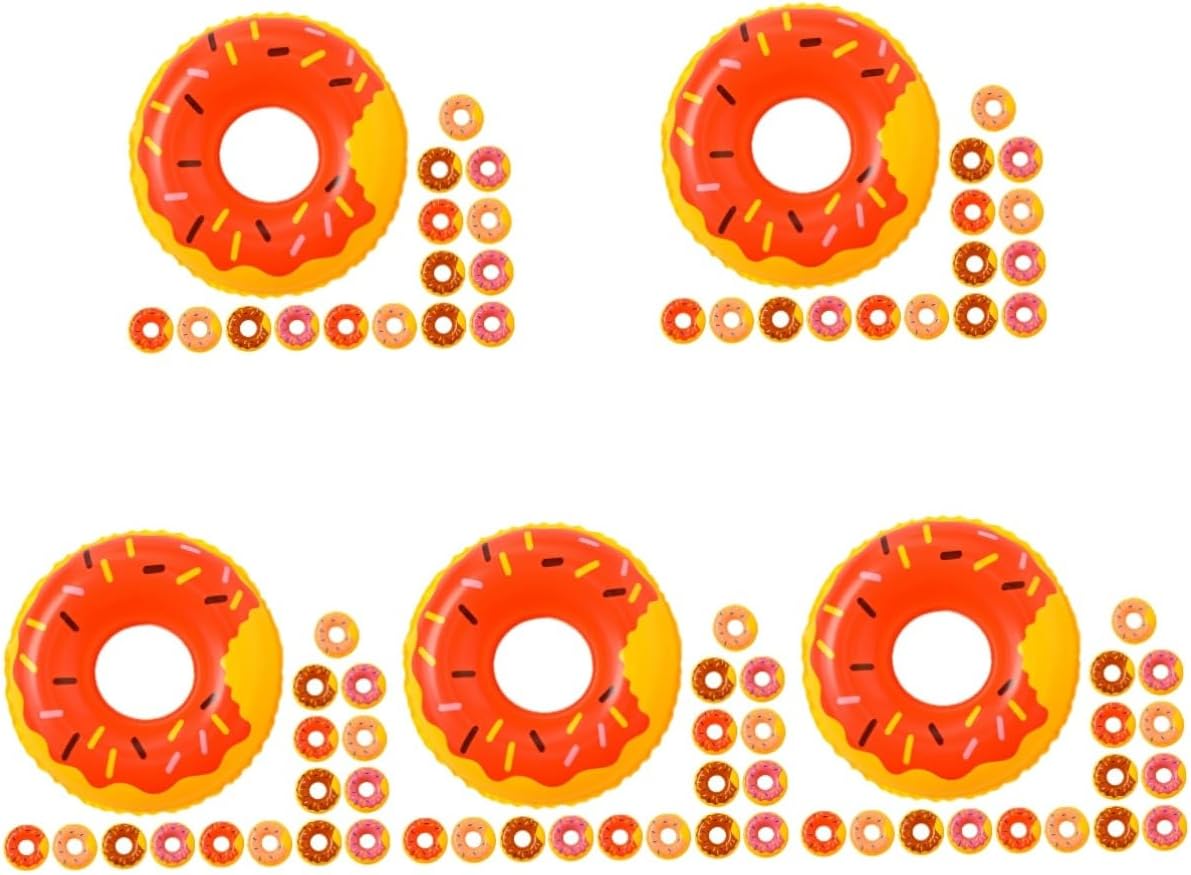 BESPORTBLE Mini Floating Swim Ring Bath Swim Rings for Fun Bath Ornaments Safe and Mini Swimming Decor for Showers