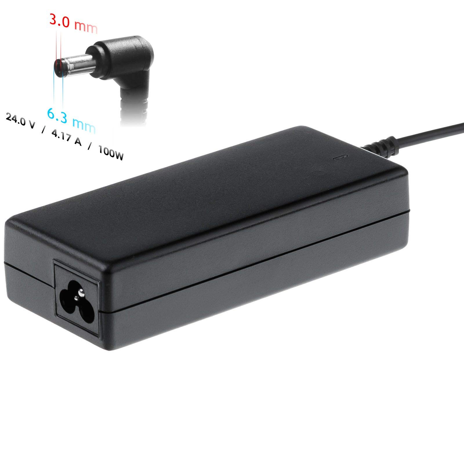 AKYGA Fuente de alimentación Para portátil AK-ND-73 24 V/4,17 A 100 W 6,3 x 3,0 mm 1,2 m