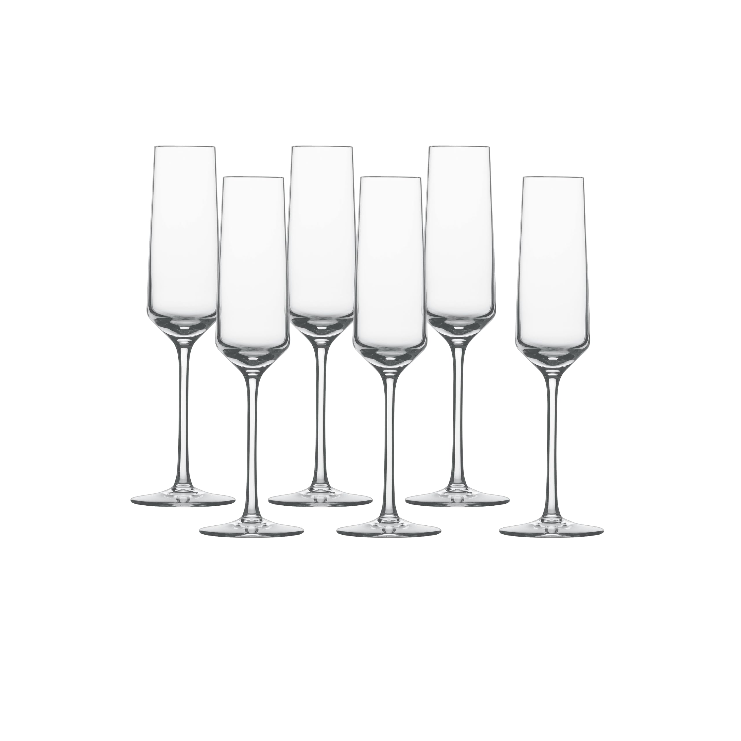 Schott Zwiesel Pure 112415 - Bicchiere per Champagne 209 ml, 72 mm diametro, Set da 6