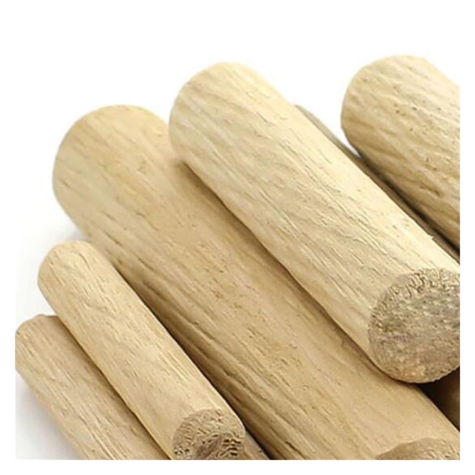 M6/M8/M10*L mm Holzdübel for Schubladen, runde geriffelte Stifte, Stangen-Set, Möbelbeschlag, Holzdübel (Size : M10 x 40mm, Color : 500PCS)