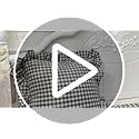 2 Pack Sage Green White Plaid Ruffle Euro Shams Pillow Covers 26x26 inches, 100% Cotton Gingham Checkered Farmhouse Pillowcases for Bed/Sofa (26x26 inches, Sage Green/White Plaid)