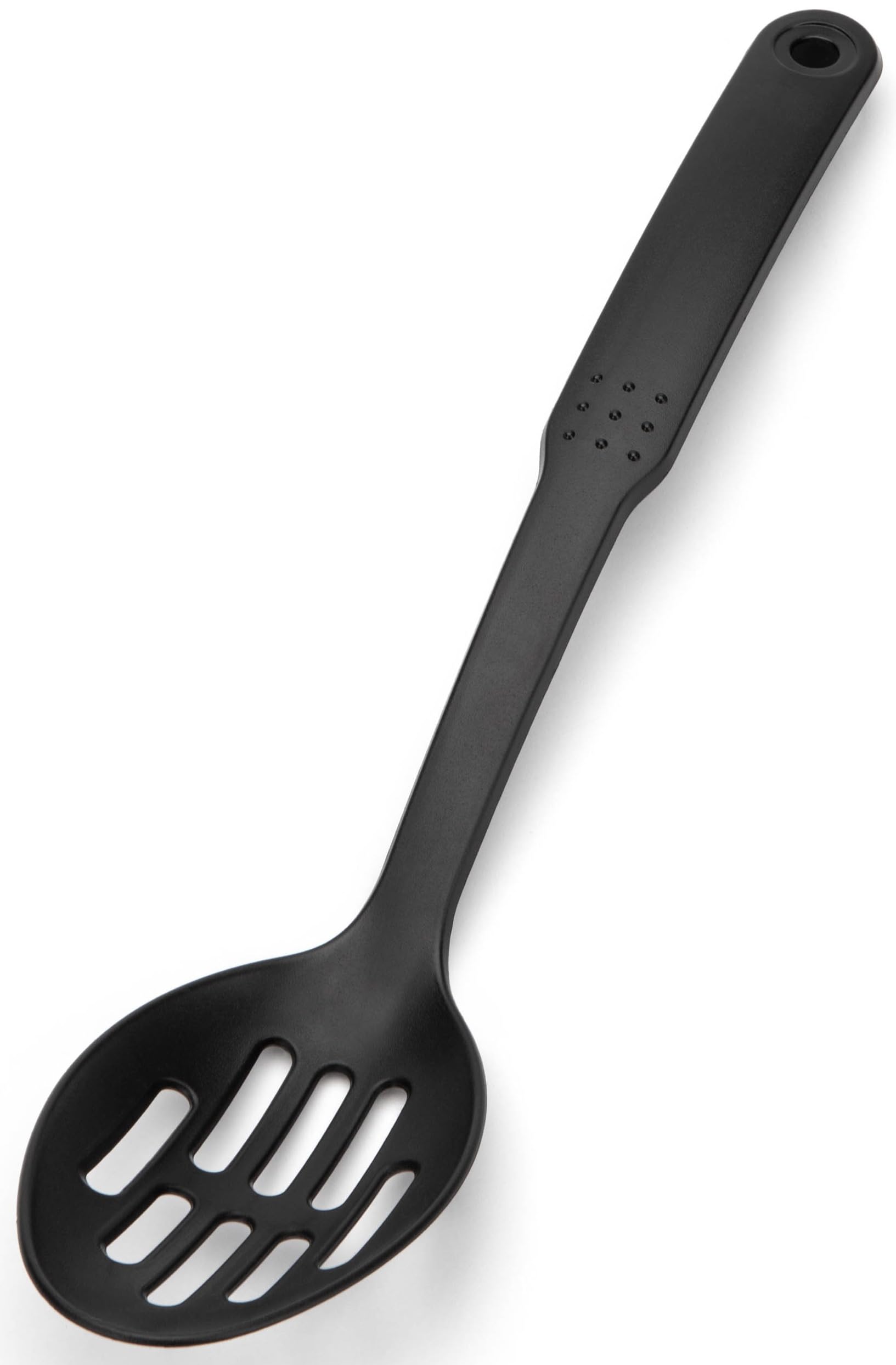 Nylon Slotted Spoon – 38cm Heat-Resistant Serving Spoon for Soup & Sauce – Lightweight, Dishwasher Safe & Non-Stick Cookware Safe