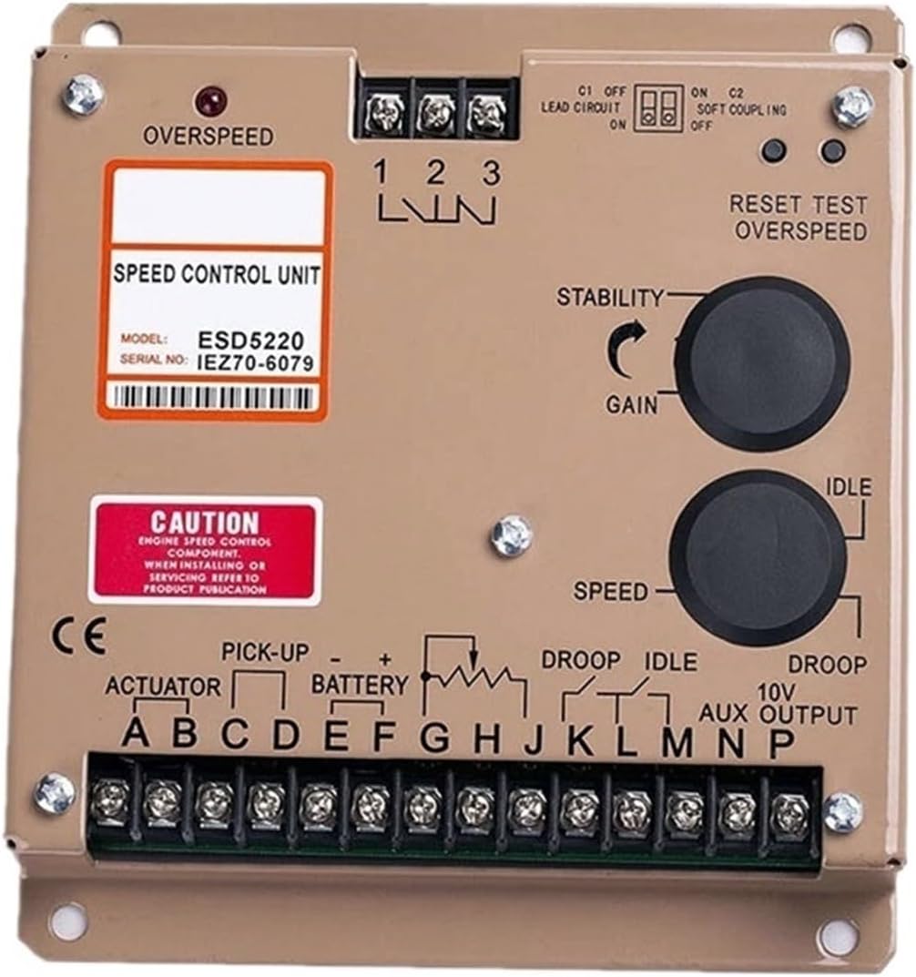ESD5520E Alternator Governor Control Unit Generator Electronic Speed Controller(ESD5220)