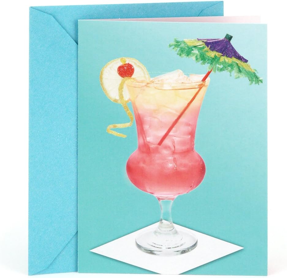 Hallmark Shoebox Funny Birthday Card, Cocktail (0369RZF3006)
