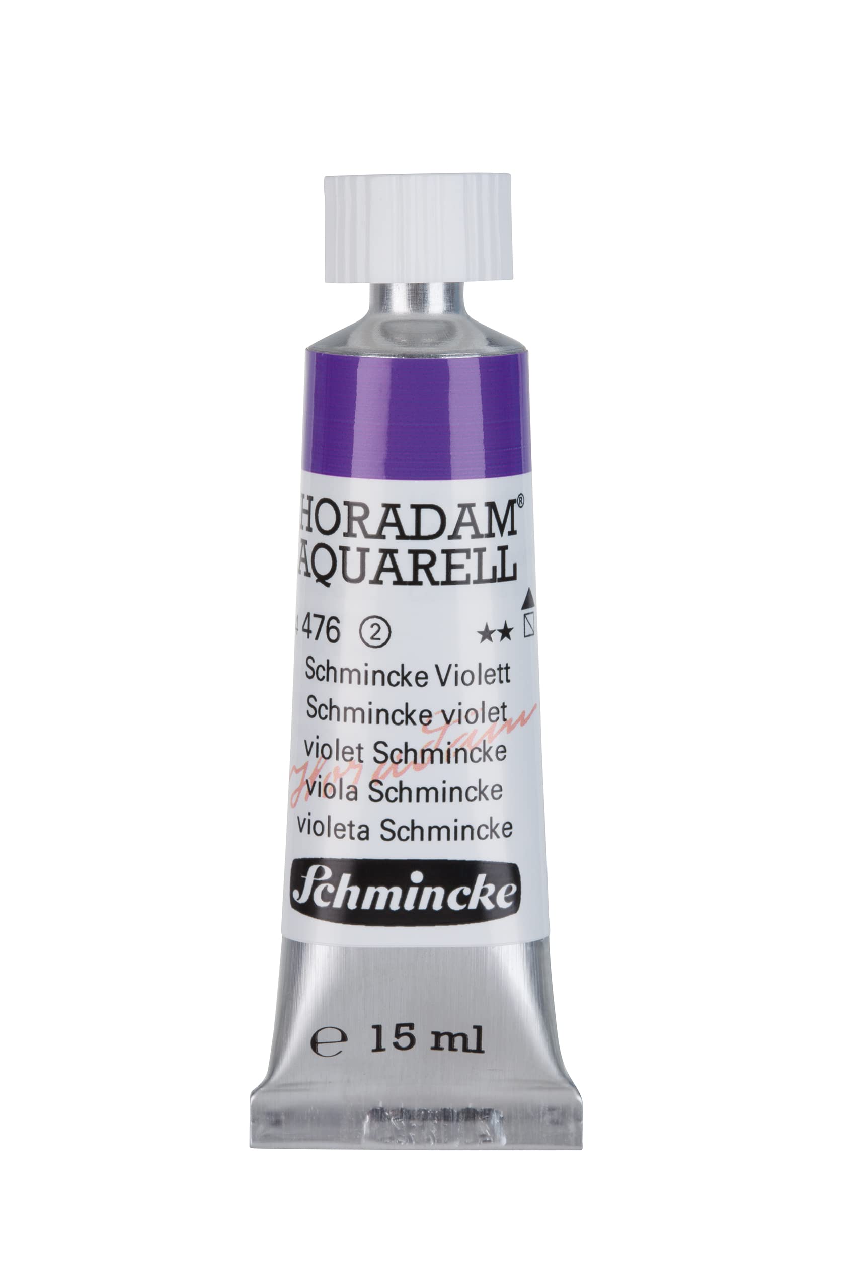 Schmincke - HORADAM® AQUARELL - finest artists' watercolours, 487 Cobalt blue light, 14 487 044, 1/2 pan — view 185