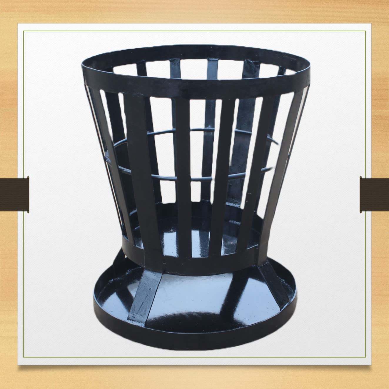 MAXAGRO Bonfire Pit Heavy Duty Portable Fire Stand for Camping,Outdoor Campfire Stand 16 inch