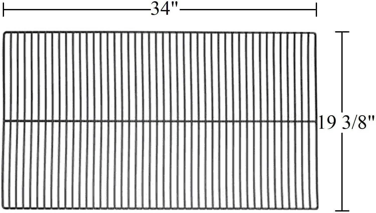 Grill Parts For Less Replacement Porcelain Cooking Grate (34-Series): HDW194-GPFL Compatible with Traeger