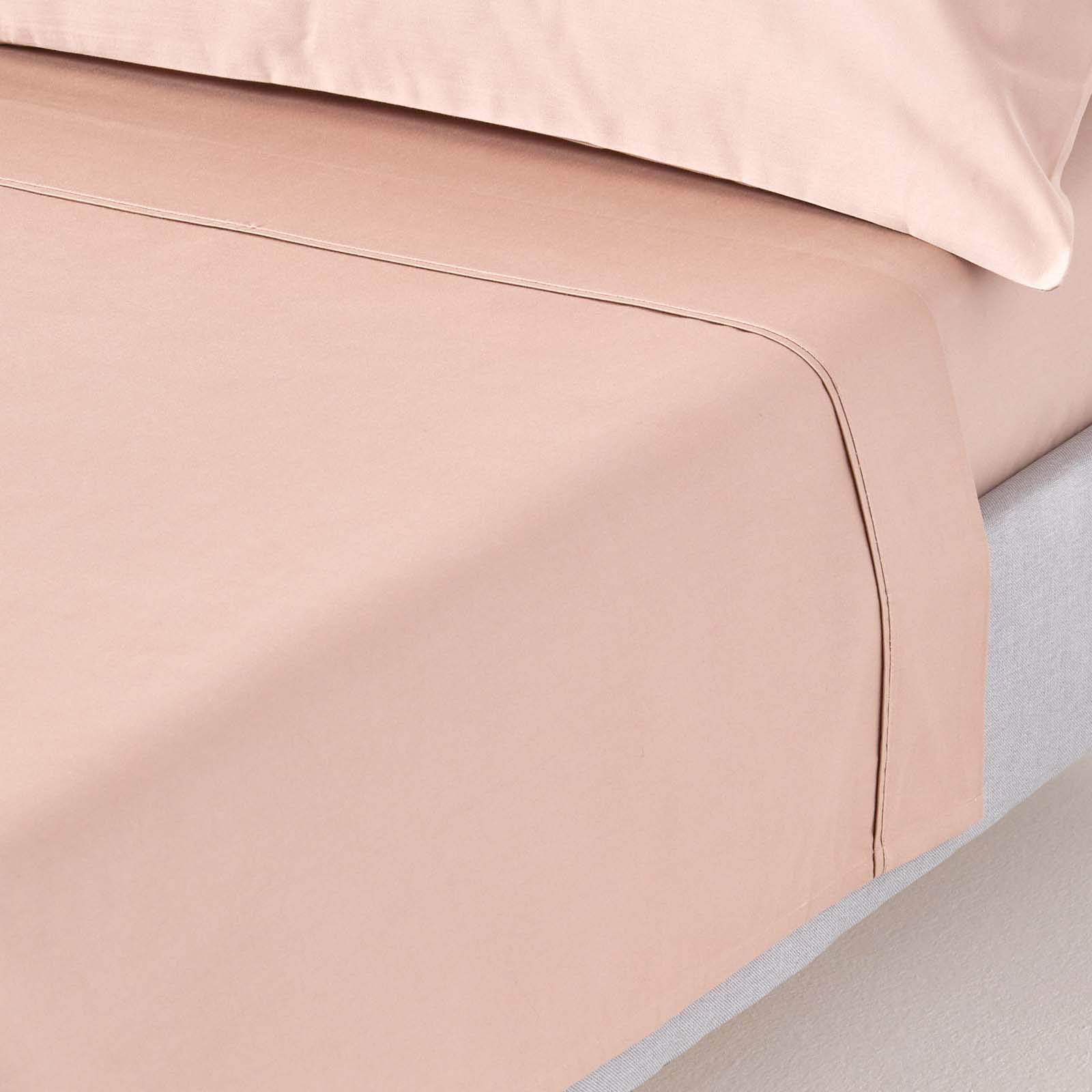 Homescapes Beige Egyptian Cotton Flat Sheet 1000 Thread Count In | Size: King Flat