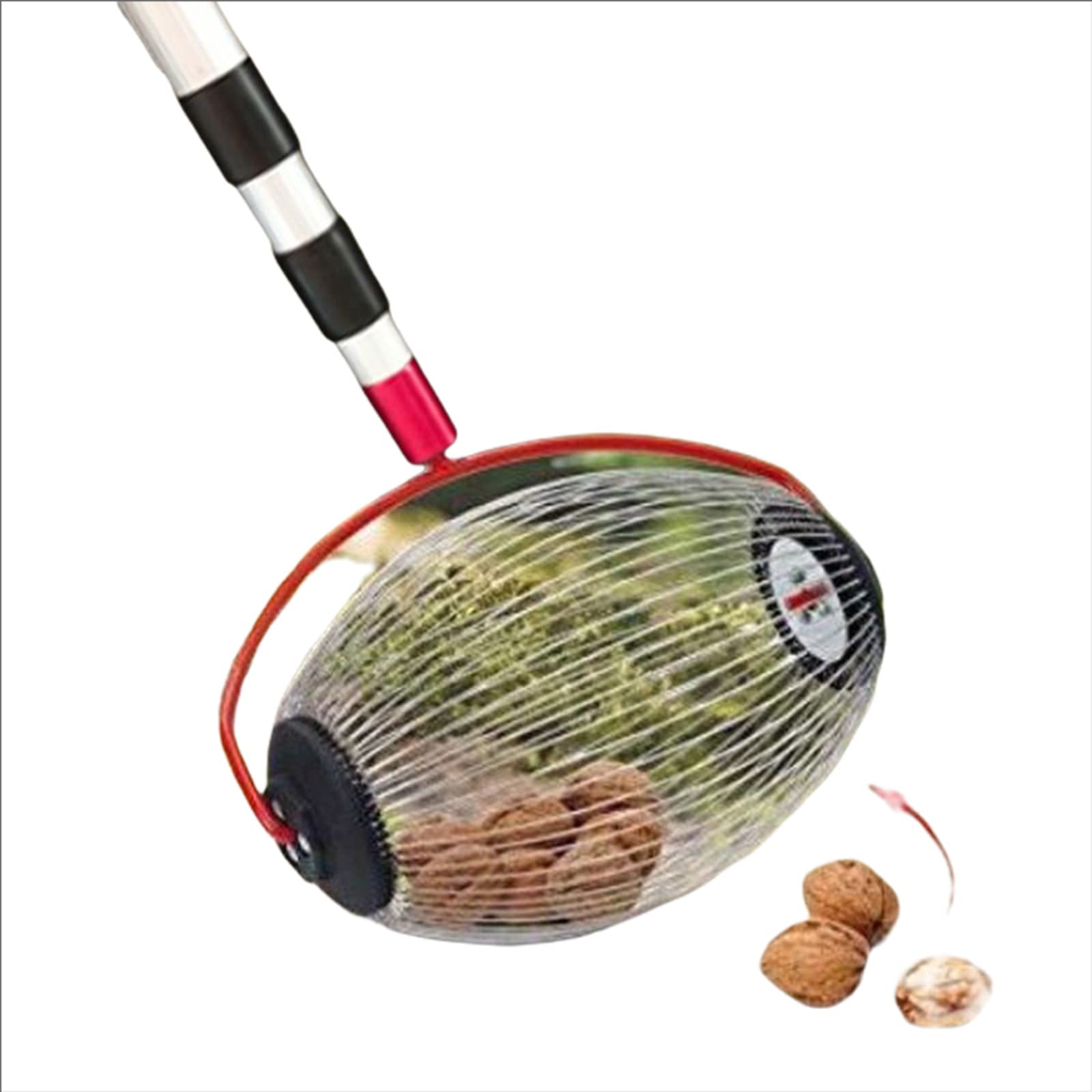 LekLai Zbierak Do Orzechów, Zbieracz Owoców Kosz Z Główką Zbieracz Orzechów Zbierak Do Owoców Narzędzia Ogrodowe Zbierak Do Orzechów Kasztan Golf, Tenis Stołowy I Urządzenie Do Zbierania Tenisa/Daqi