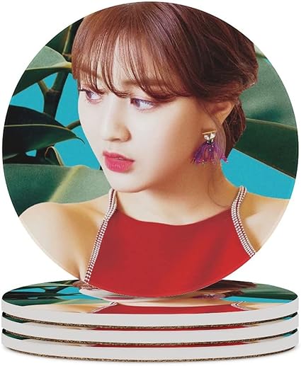 Amazon 陶器のコースター 韓国 Twice Jihyo コップ敷き コーヒドリンクーコースター おしゃれ 断熱パッド 滑り止め カップマット おしゃれ 茶パッド カフェ レストラン 4pcs コースター オンライン通販 Amazon 陶器のコースター 韓国 Twice Jihyo コップ敷き コーヒドリンクーコースター おしゃれ 断熱パッド 滑り止め カップマット おしゃれ 茶パッド カフェ レストラン 4pcs コースター オンライン通販
