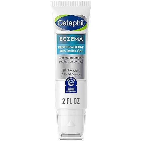 CETAPHIL ECZEMA RESTORADERM Gel para aliviar la picazón, para piel propensa al eccema, 2 onzas líquidas, alivia instantáneamente, alivio de la