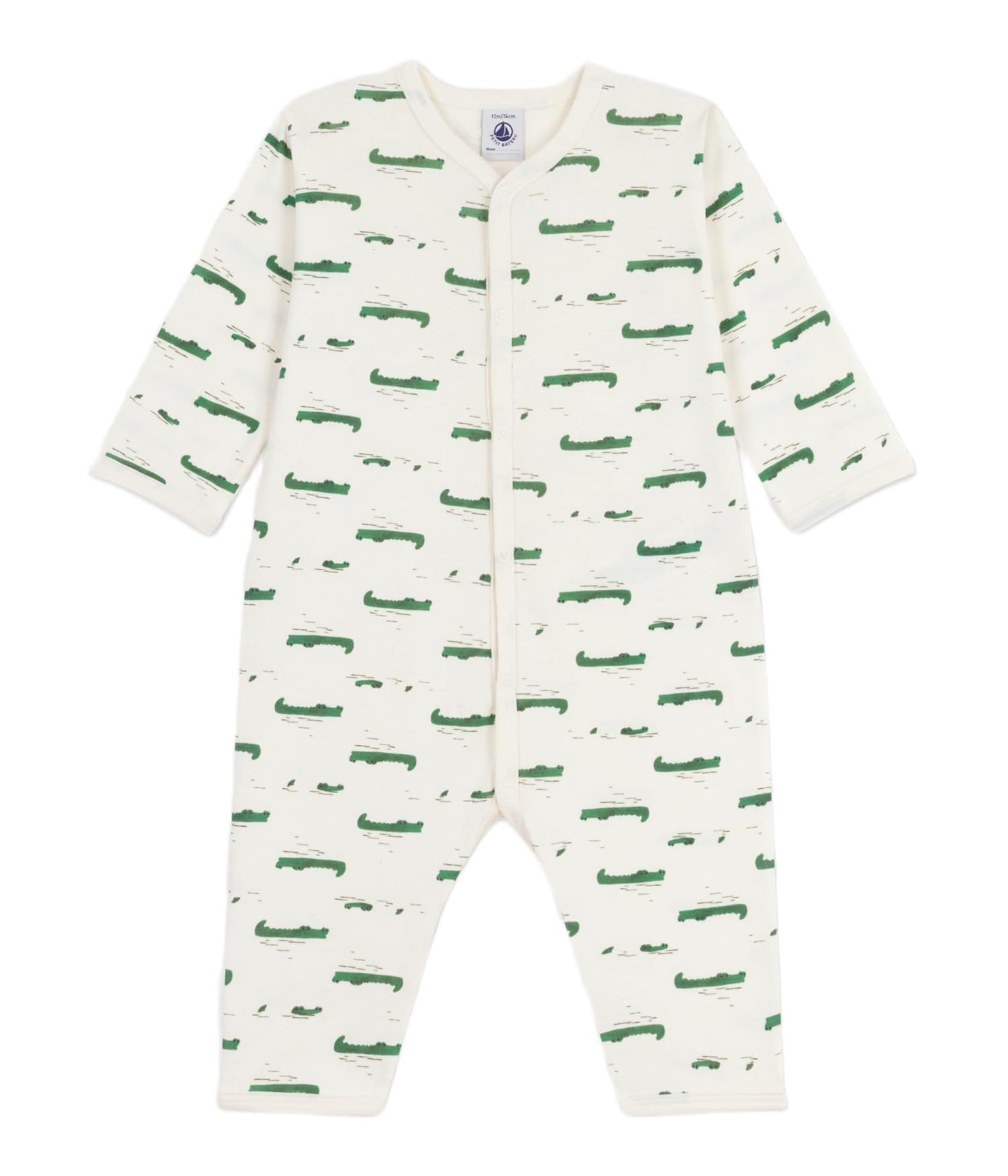 Petit Bateau Pyjama bébé sans Pieds en Coton imprimé
