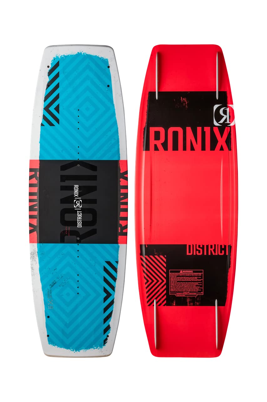 Ronix District Marine Wakeboard, Blue/Caffeinated Red, 129 cm