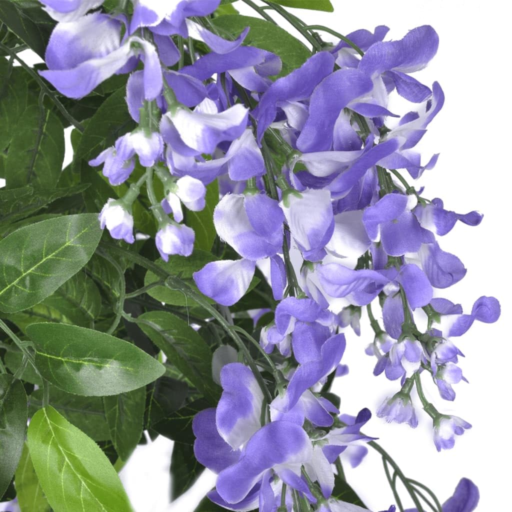 Amazon.de: vidaXL Blauregen Baum Kunstpflanze Wisteria Glyzinien  Zimmerpflanze Dekopflanze