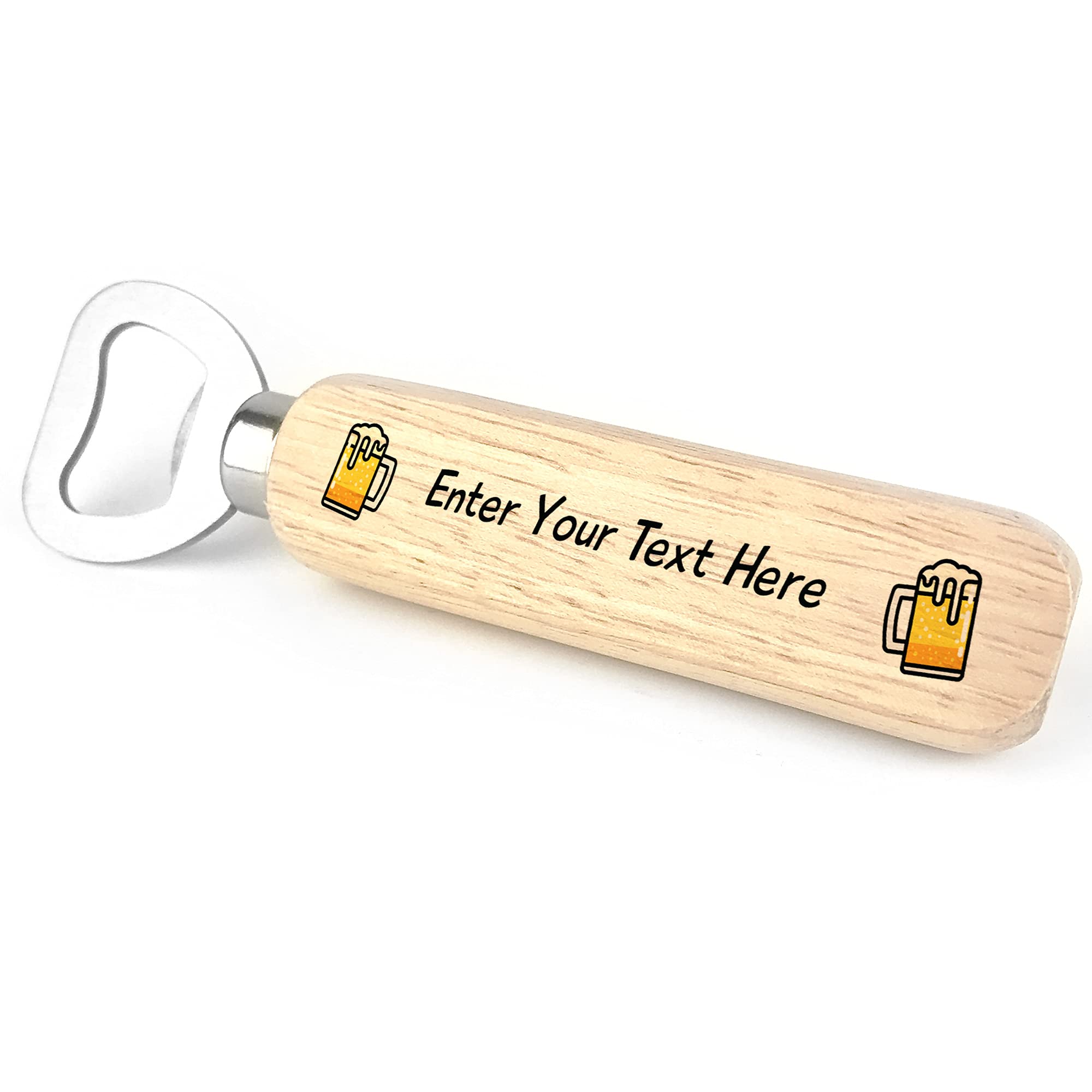 Personalised Bottle Opener Novelty Alcohol Gift Birthday Christmas Beer Cider
