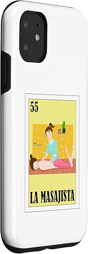 Miniatura 9 de iPhone 11 Pro Max Funny Mexican Design for Masseuse - La Masajista Case