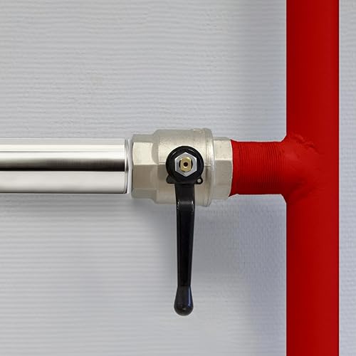 Miniatura 76 de TAISHER 2 accesorios de tubería de acero inoxidable, 1/2 "NPT x 1/2" NPT macho roscado, tubo fundido de pezón de 6 pulgadas de longitud 1.969 in