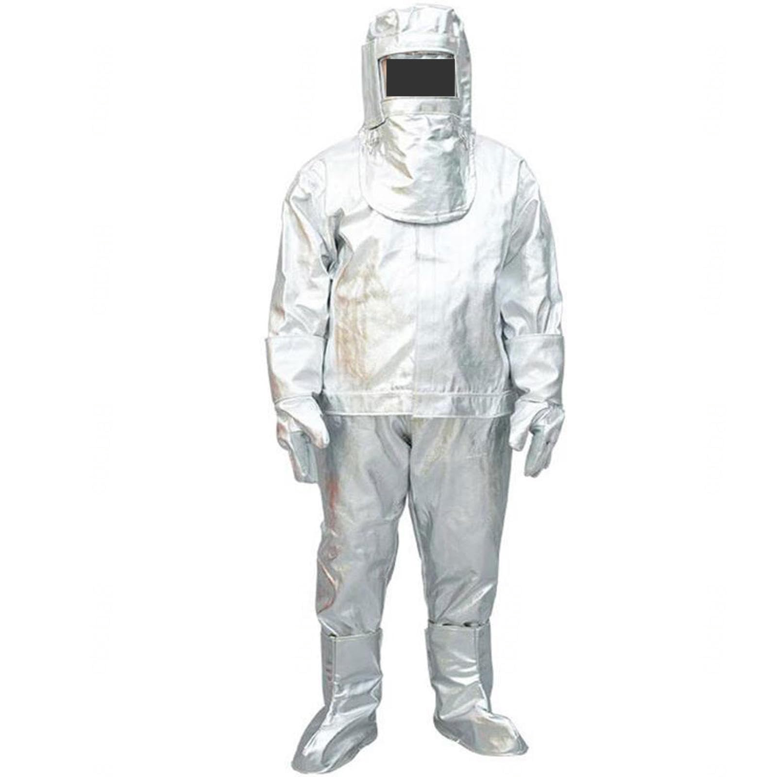 Traje Aislamiento Resistente Al Calor, Ropa Aislamiento Alta Temperatura Material Ligero Seguridad Ignífugo Ropa Trabajo Rescate Minero, Fábrica Vidrio, Metalurgia