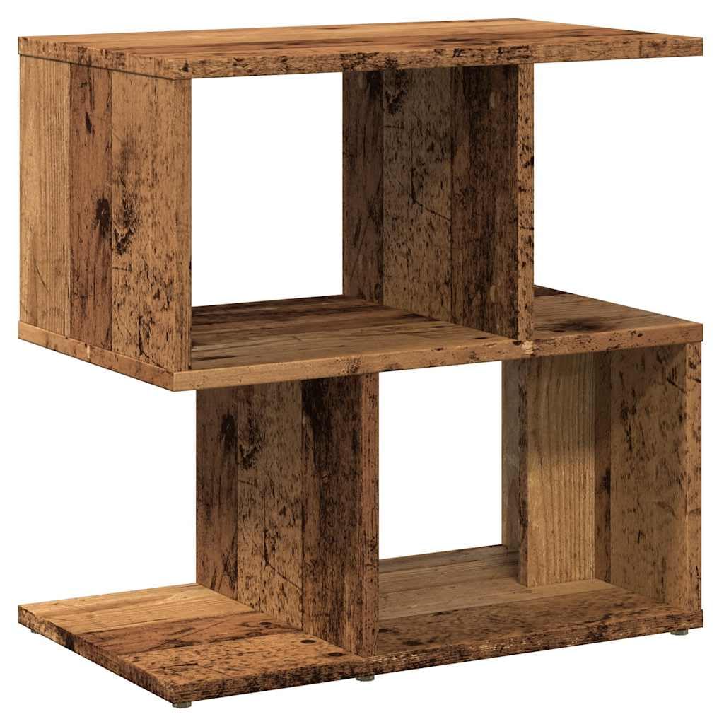 vidaXL Bedside Cabinet Old Wood 50x30x51,5 cm Engineered Wood