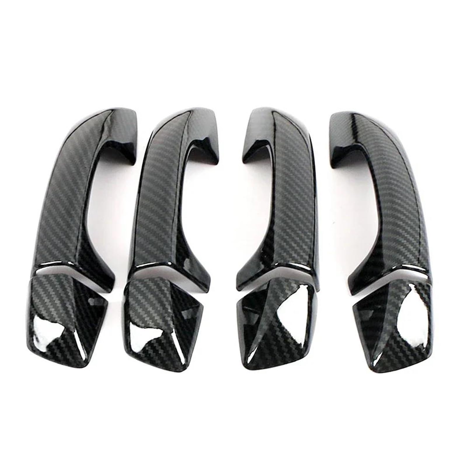 YESKIT Car Printed Exterior Side Door Handle Cover Moulding Trim for VW for Golf MK6 2008-2014