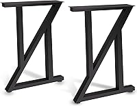 Vista 1 de Furniture Legs Table Legs,Stable and Study DIY Dining Tabel Legs Furniture Legs Desk Legs Rustic Decory Square Tube Industrial Table Legs