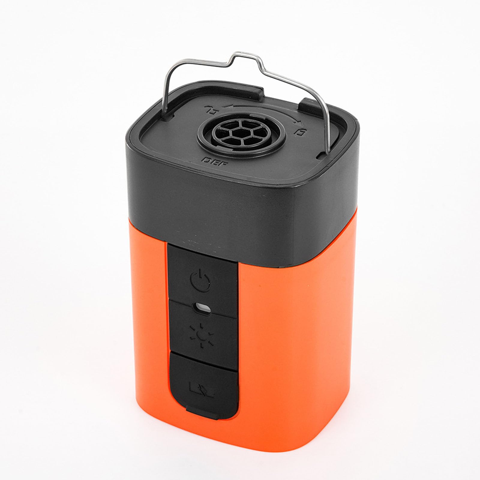 Pompe à air grande batterie avec adaptateur construction adaptée pour le camping, la piscine, les matelas gonflables, pompes rechargeables pour gonflables