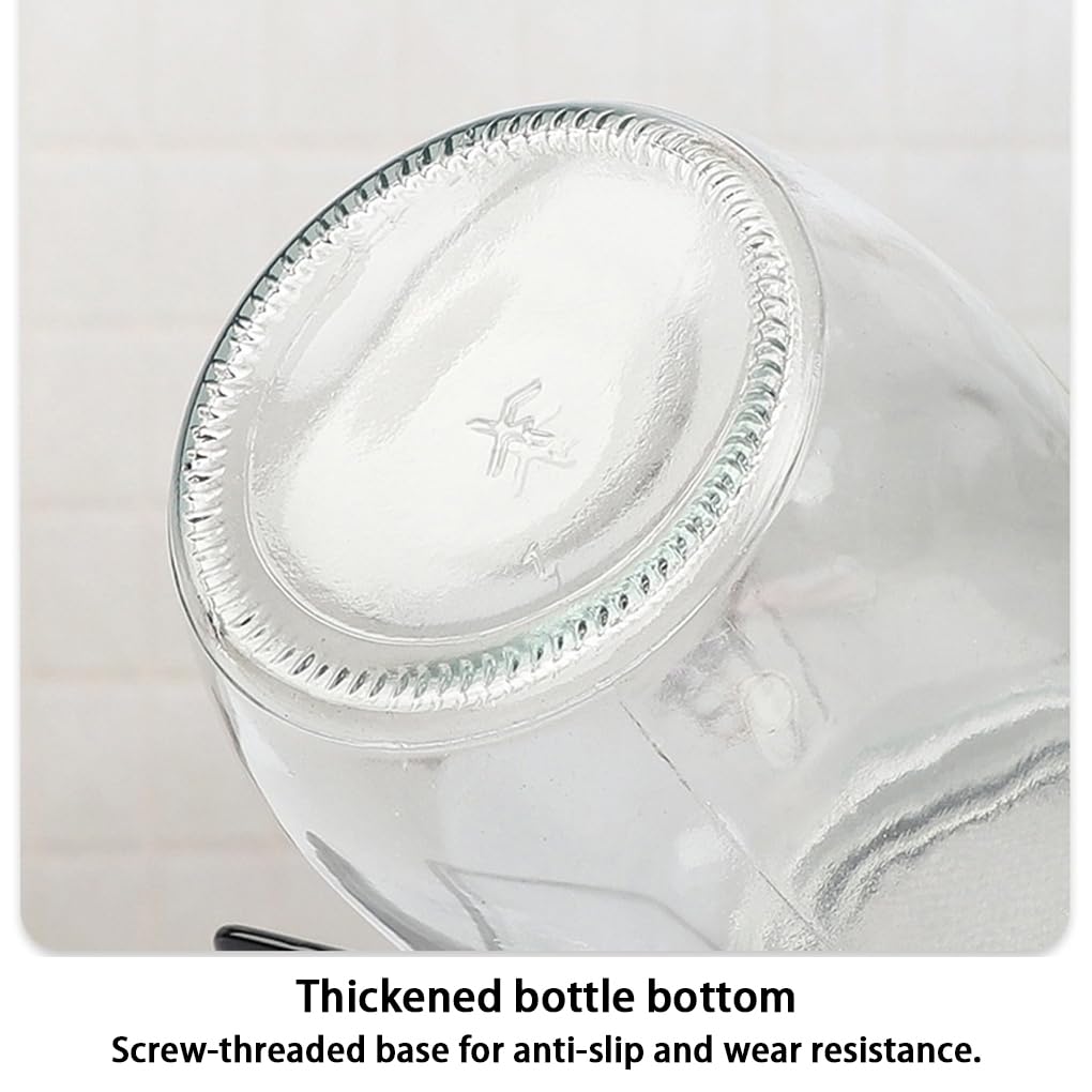2 Supports pour bocaux en Verre de 1 000 ML, Outil de Germination, Filtre en Acier Inoxydable Blanc pour la Croissance des Plantes, accès pour aux
