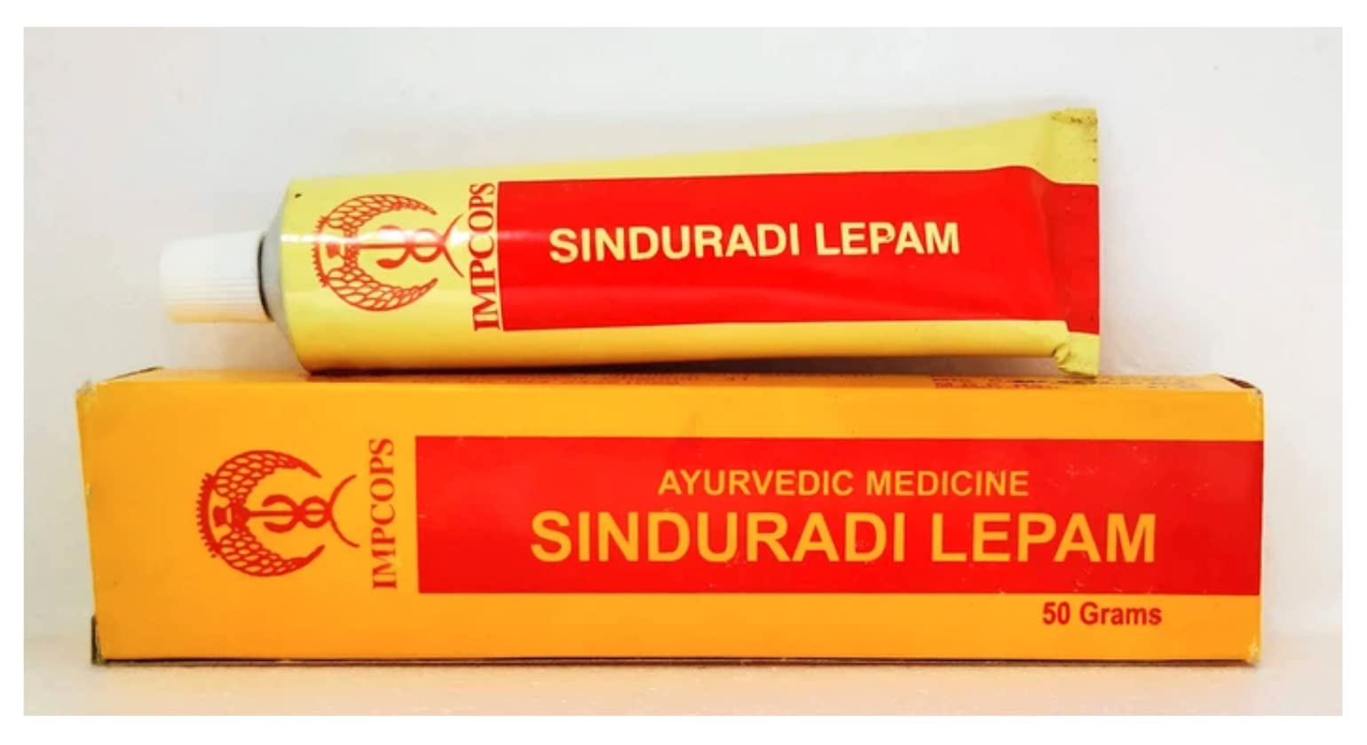 IMPCOPS Sinduradi Lepam Tube, Ayurveda, 50 gm