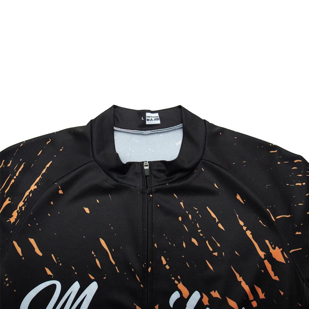Hombres Jersey + Pantalones Cortos Mangas Cortas de Ciclismo Ropa Maillot Transpirable para Deportes al Aire Libre Ciclo Bicicleta