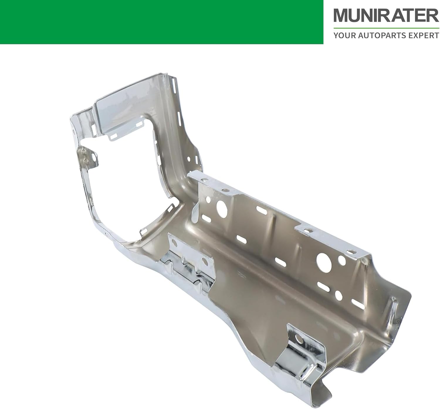 munirater Rear Bumper Right End Cap Chrome Replacement for F250 F350 2023-2024