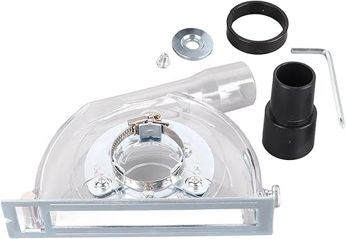 Miniatura 1 de Cubierta de polvo de molienda de superficie, cubierta de polvo de corte para amoladoras angulares de 4.528 in / 4.921 in