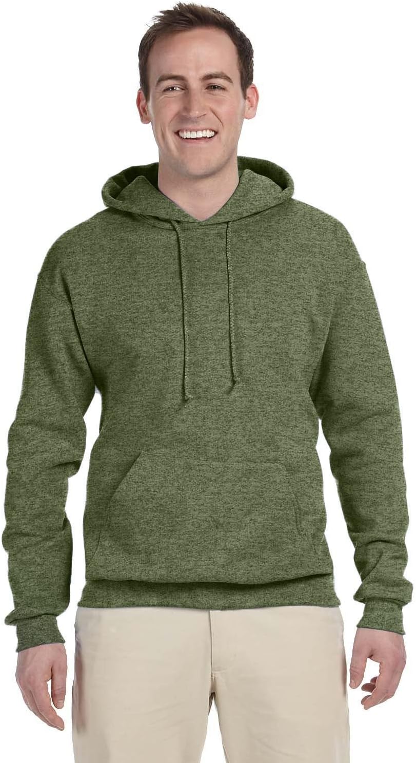Apparel Globe Men's 8 Oz, NuBlend Fleece Pullover Hooded Sweatshirt