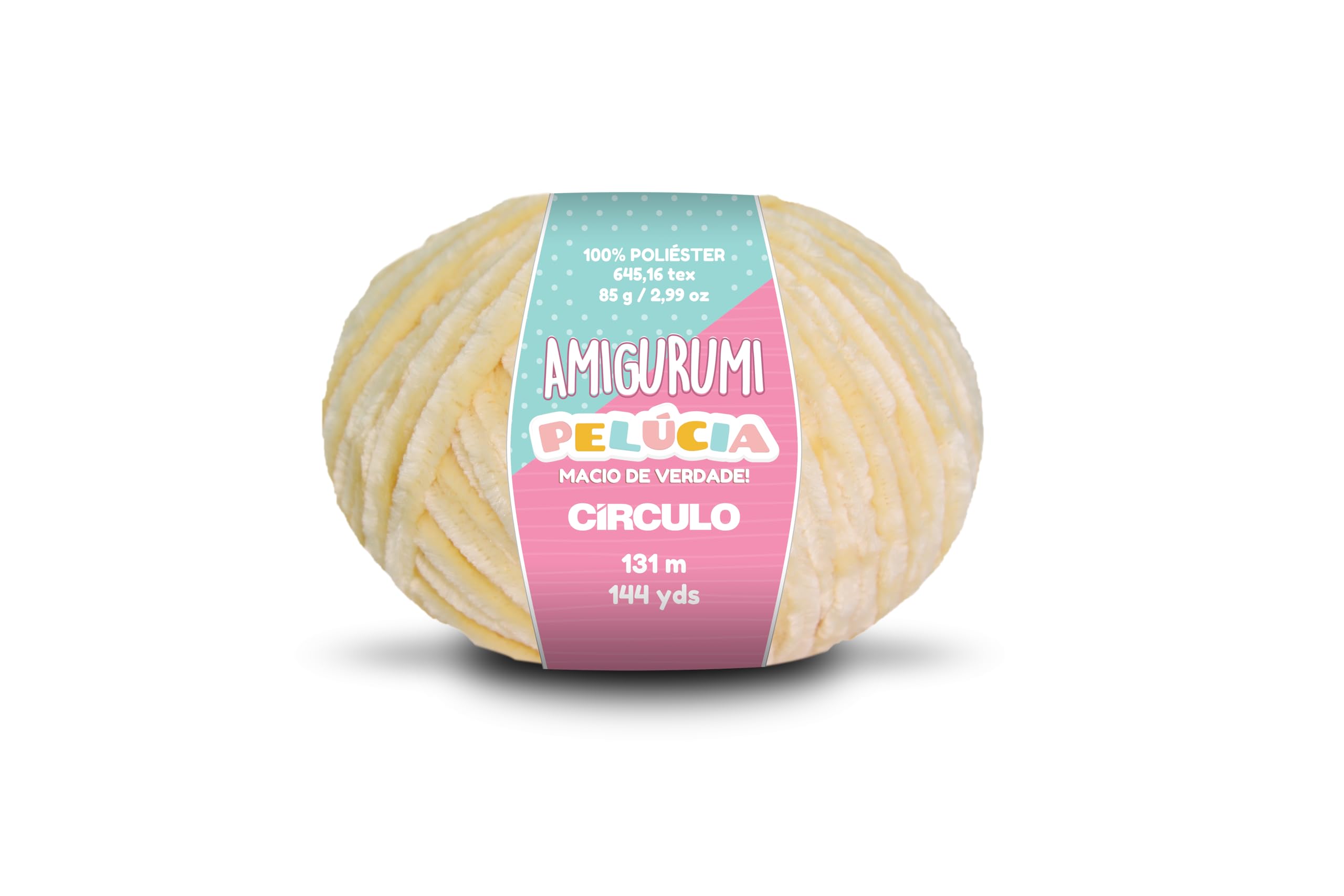 Circulo Amigurumi Pelucia Yarn 131metre 85g - Porcelain